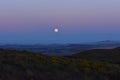 Pink Super-moon blushing over Horse Heaven Hills