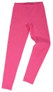 Pink sweatpants isolated on white background Royalty Free Stock Photo