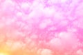 Pink sweet gradient sky cloud background