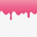 pink sweet melting icing background Royalty Free Stock Photo