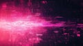 Pink Tech Data Stream. Abstract digital network background. Code processing on screen. Cyber space graphic texture. Futuristic Royalty Free Stock Photo