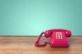 Pink telephone Royalty Free Stock Photo