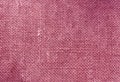 Pink textile sack texture Royalty Free Stock Photo