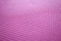 Pink texture of a sports mat and rubber pattern for background Royalty Free Stock Photo
