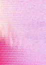 Pink textured backgrouind, vertical banner with copy space for text or imae Royalty Free Stock Photo