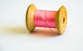 Pink Thread, Reel and Needle