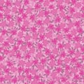 Pink tiny allover print floral vector repeat pattern. Hand drawn vector illustration