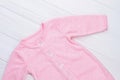 Pink toddler girl shirt pajama