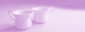 Pink Mugs Coffee Cups background