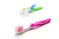 Pink Toothbrush Royalty Free Stock Photo