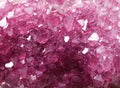 Pink tourmaline gem crystal quartz mineral geological background Royalty Free Stock Photo