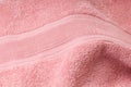 Pink towel Royalty Free Stock Photo