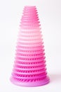 Pink Toy Toy Slinky White Background