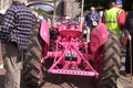 Pink tractor Agriculture Show