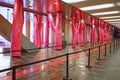 Pink trees at the Palais des CongrÃÂ¨s in Montreal