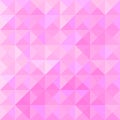 Pink triangle pattern2