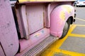 Pink truck detail