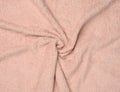Pink twisted terry towel, hygiene item