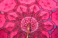 Pink dentelle umbrella fron Venise Royalty Free Stock Photo