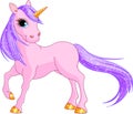Pink Unicorn Royalty Free Stock Photo