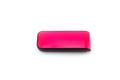 A pink USB flash drive with a plastic case, shot against a white background Royalty Free Stock Photo