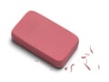 Pink Used Eraser