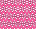 Pink V alphabet letter repeating pattern on pink background Royalty Free Stock Photo