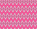 Pink V alphabet letter repeating pattern on pink background Royalty Free Stock Photo