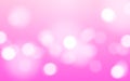 Pink valentine bokeh soft light abstract backgrounds, Vector eps 10 illustration bokeh particles Royalty Free Stock Photo