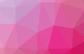 Pink vector abstract textured polygonal background. Blurry triangle design. Pattern can be used for background Royalty Free Stock Photo