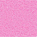 Pink vector diffusion background. Organic pattern in maze style