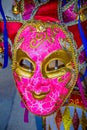 Pink Venetian Mask Venice Italy Royalty Free Stock Photo