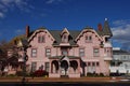 Pink Victorian House Royalty Free Stock Photo