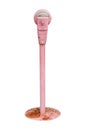 Pink Vintage Parking Meter