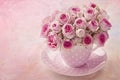 Pink vintage rose Royalty Free Stock Photo