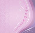 Pink&violet card background