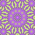 Pink violet spreading fractal tile able kaleidoscopic pattern in pastel colors