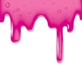Pink viscous liquid Royalty Free Stock Photo