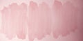 Pink water color with a brush on the paper. Royalty Free Stock Photo