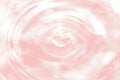 Pink water ripple texture background. 3d rendered rounded ripples on the water. Stylish wallpapers Royalty Free Stock Photo