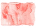 Pink watercolor abstract for background or stamp. Rose pastel substrate ink drawing effect. Elegant backdrop of blush