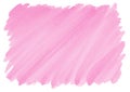 Pink watercolor background with frayed edges