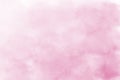 Pink watercolor background hand-drawn with space for text or image.