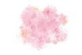 Pink watercolor hand drawn backgrounds design. Royalty Free Stock Photo