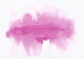 Pink watercolor horizontal gradient background. It`s useful for greeting cards, valentines, letters. Abstract art style