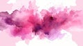 Pink watercolor splash background
