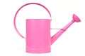 Pink watering-can Royalty Free Stock Photo