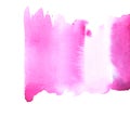 Pink watery illustration.