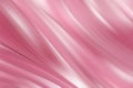 Pink wavy fabric. Abstract luxury background. Draped silky textile. Decoration for poster design, banner,poster,web