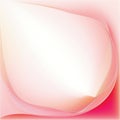 a pink and white abstract background with a curved shape Royalty Free Stock Photo
